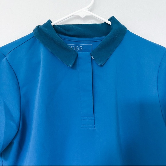 Figs Women’s Nala Shortsleeve ScrubPolo - Picture 2 of 7
